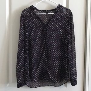 Never worn Ann Taylor sheer blouse